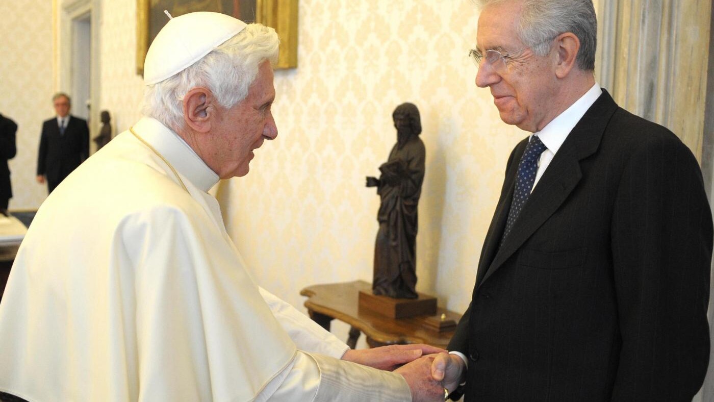 Monti e Papa Ratzinger