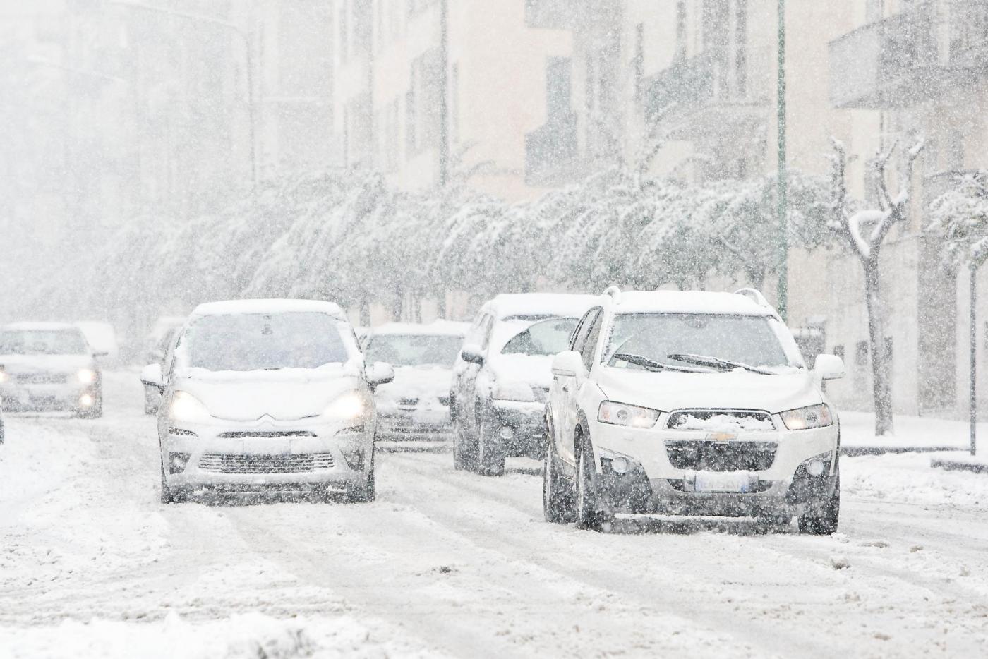allarme neve e gelo in italia