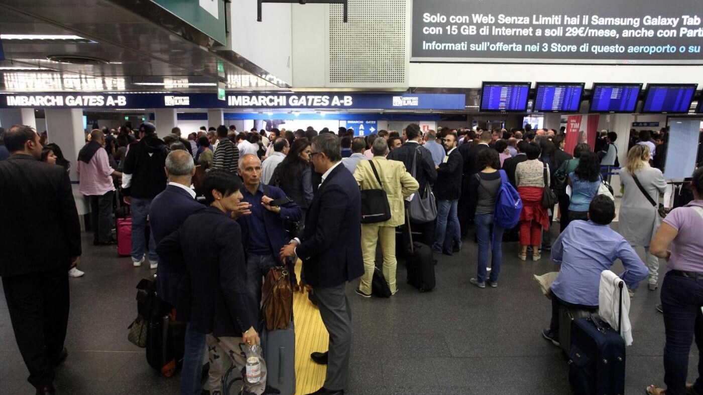 allarme bomba aeroporto