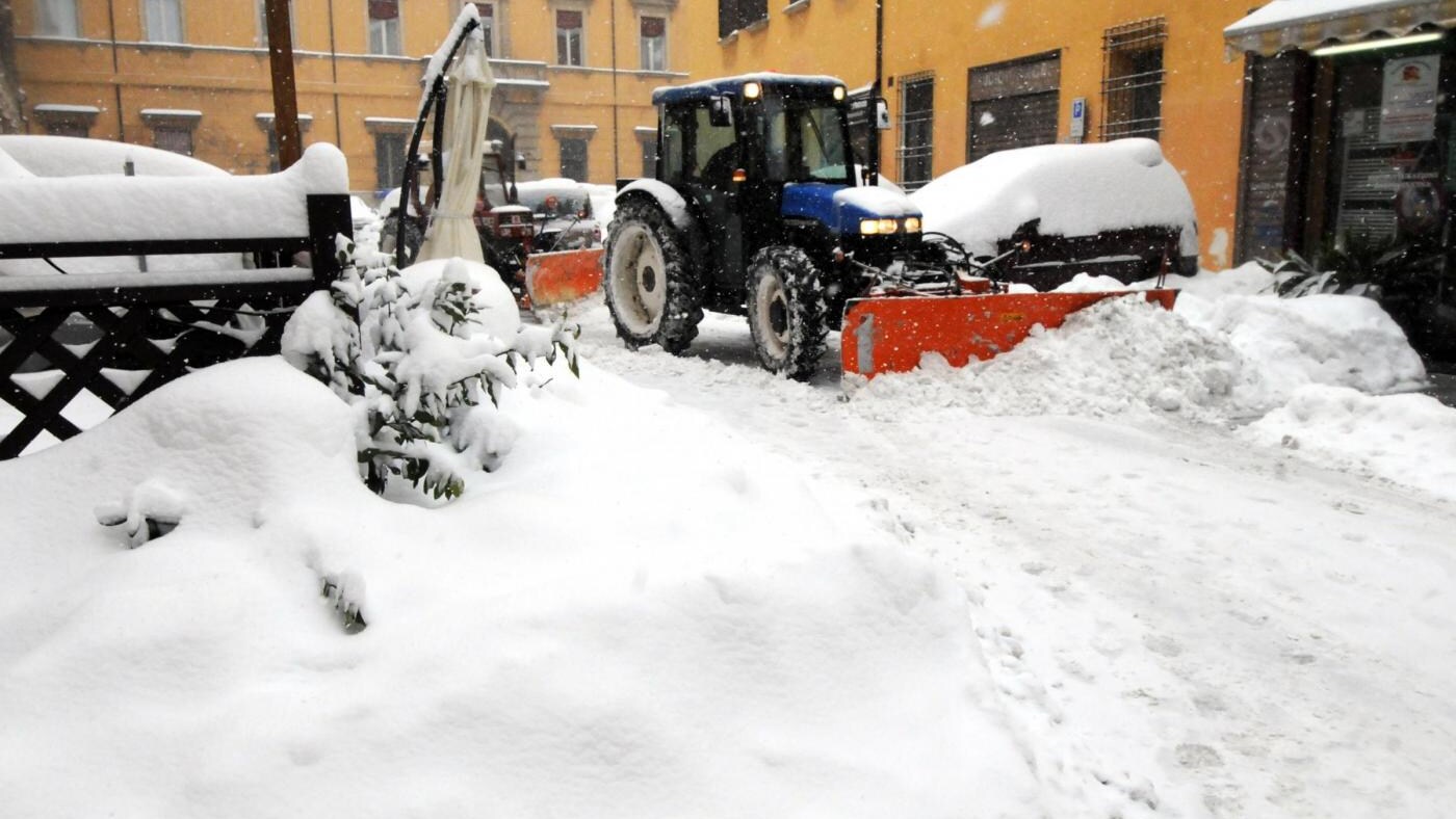 Neve in tutta Italia
