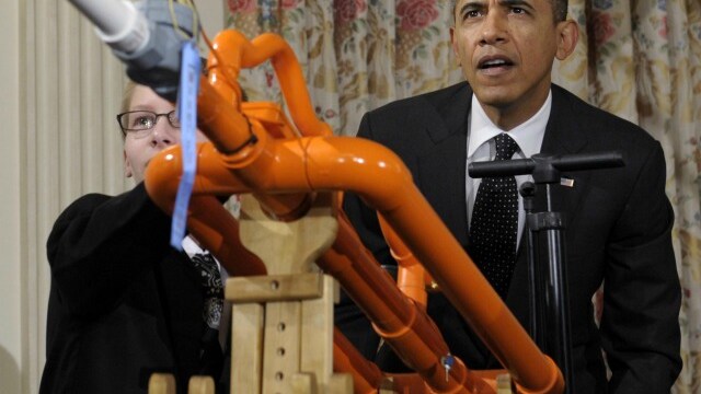 Obama e il lancio del marshmallow