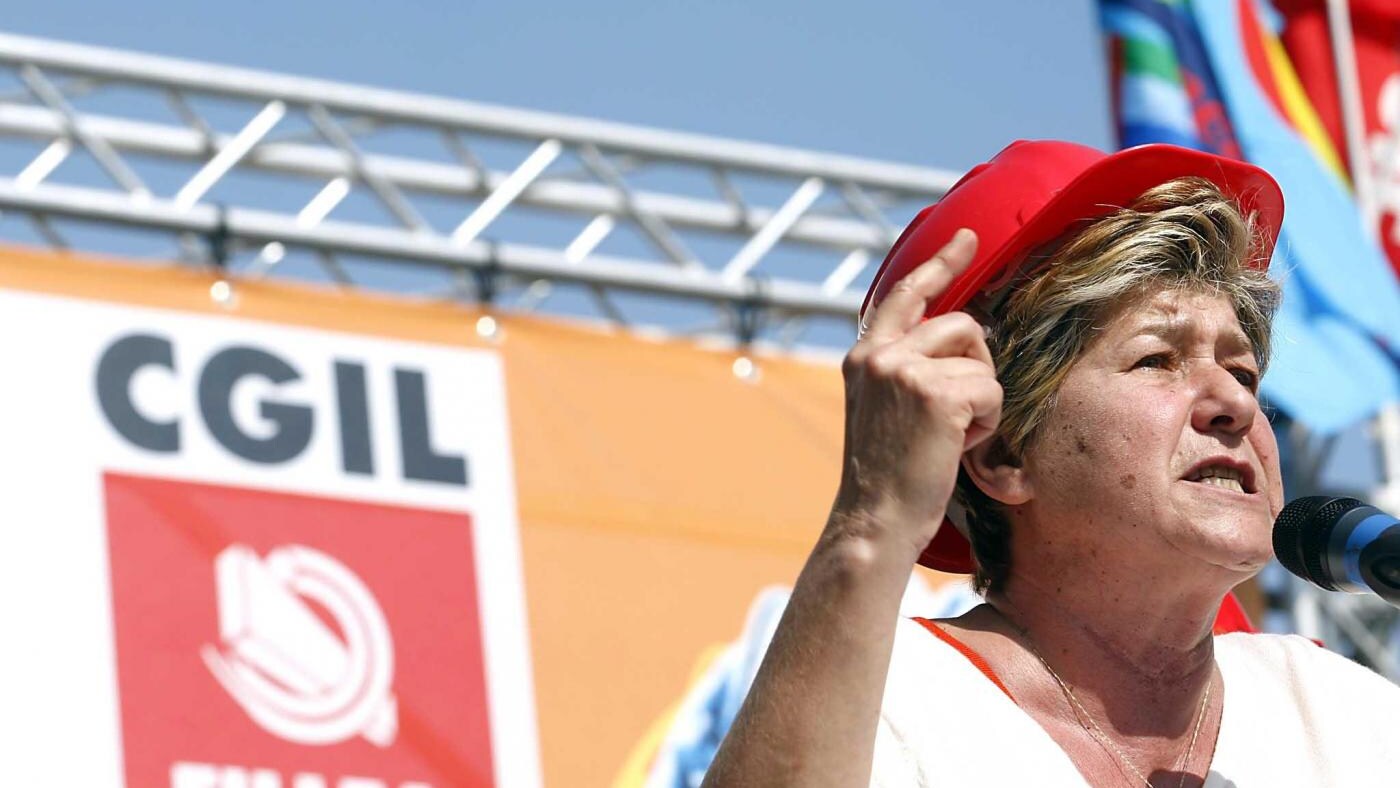 Il segretario della Cgil Camusso