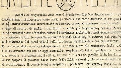 Il presidente della DC ucciso dalle Brigate Rosse. Documenti all'asta