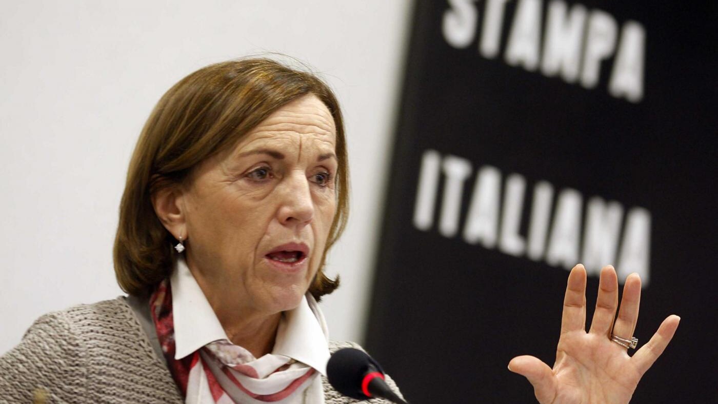 Il Ministro del lavoro Elsa Fornero