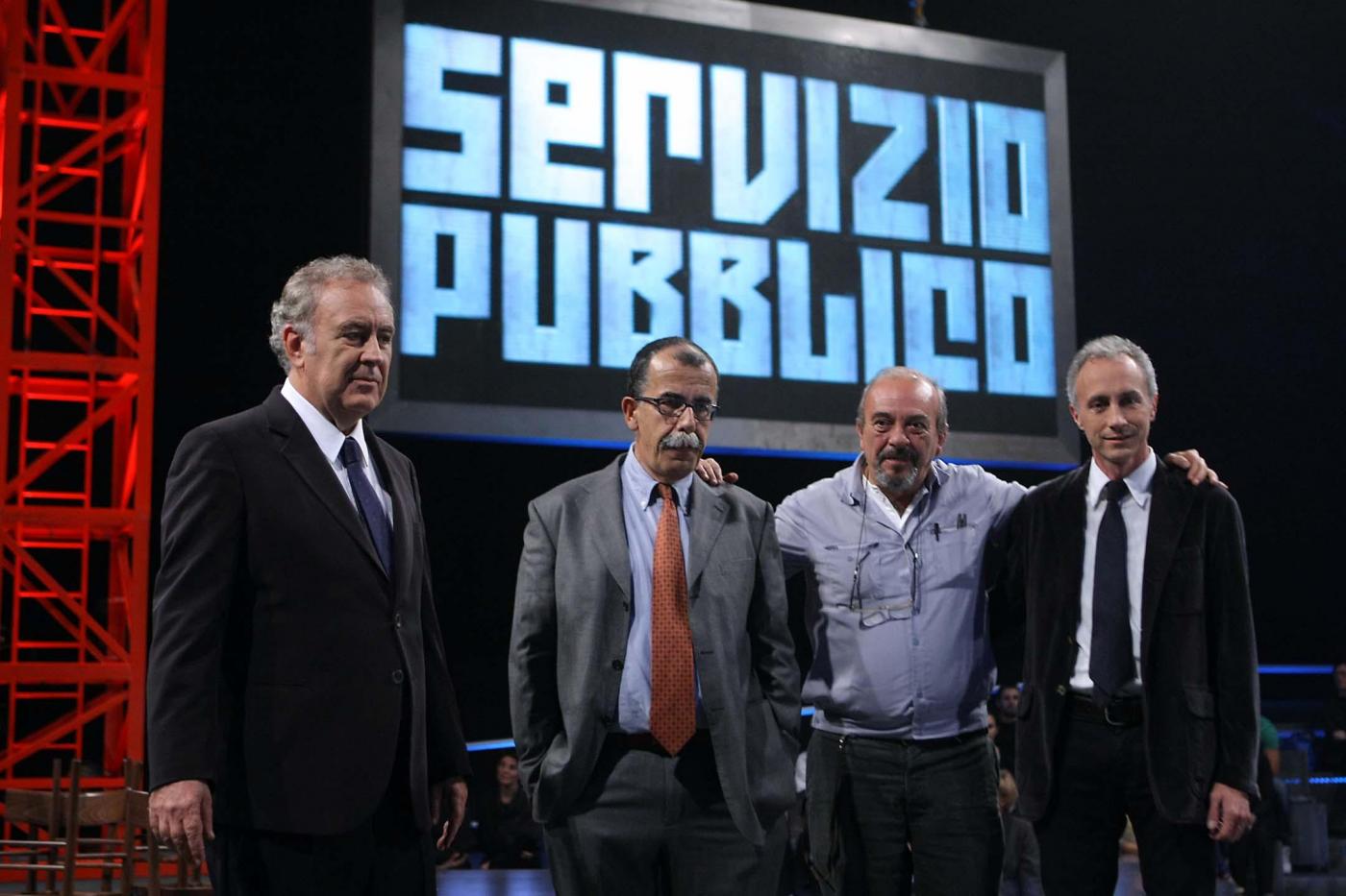 Trasmissione tv &quot;Servizio Pubblico&quot;