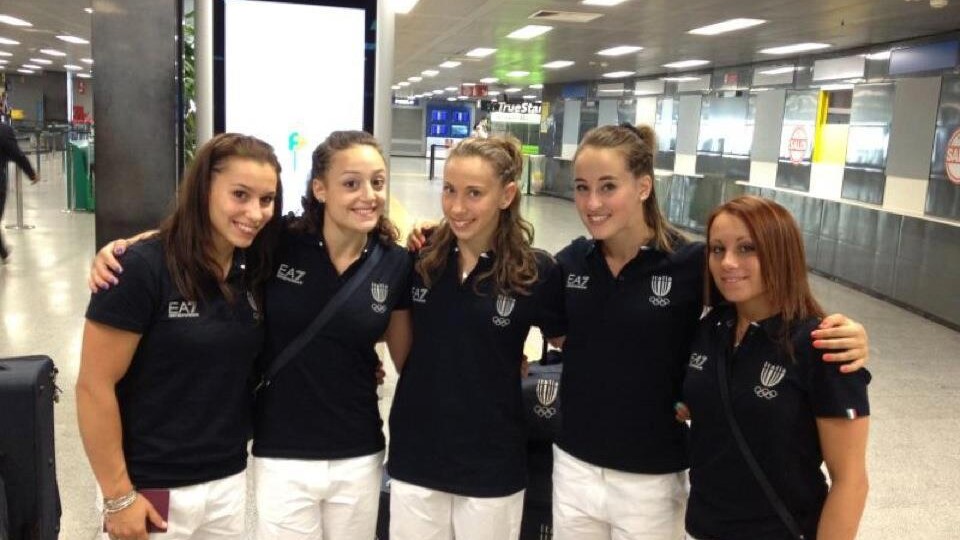 squadra italiana ginnastica artistica 2012