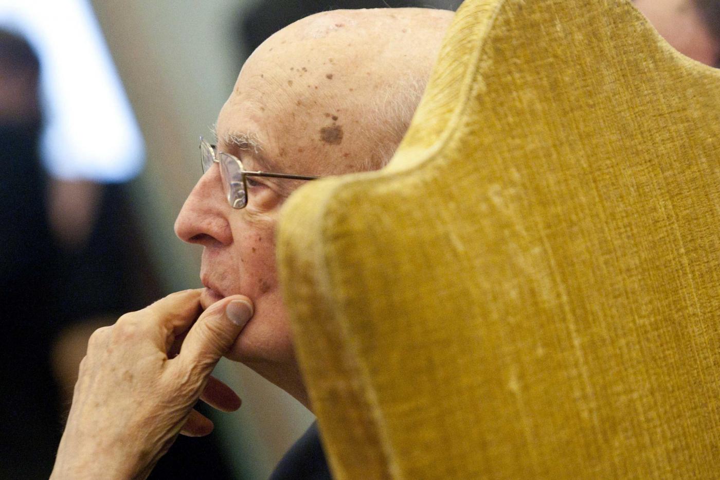 Napolitano: "Non ci illudiamo, resta ancora molto da fare"
