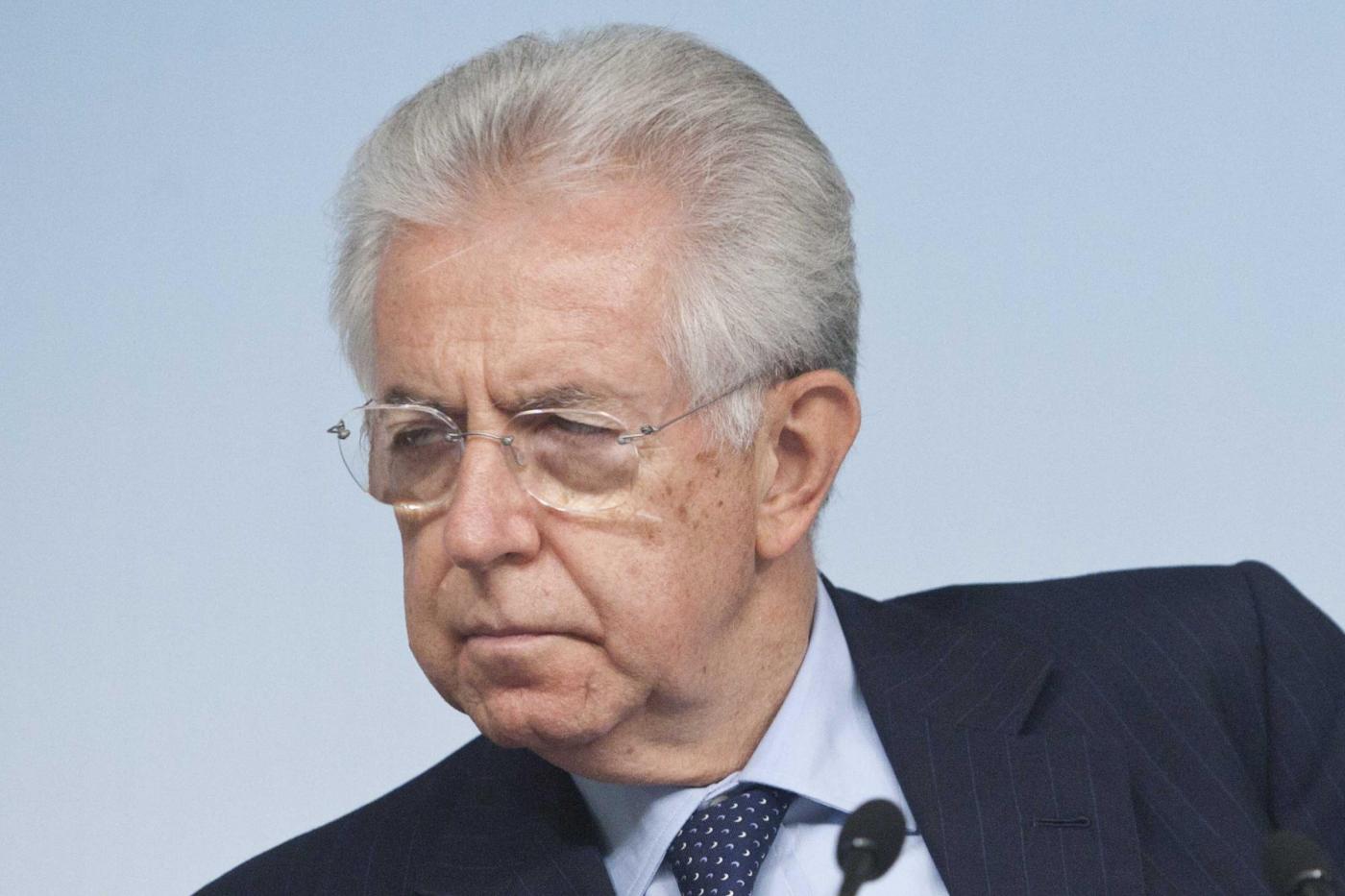 Monti: "Non mi piacerebbe restare Premier"