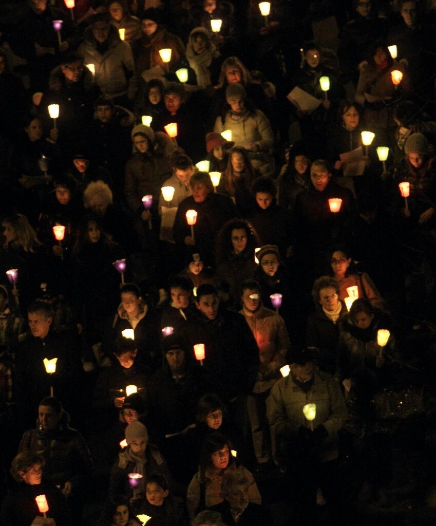 Fiaccolata di solidarietà per Yara Gambirasio