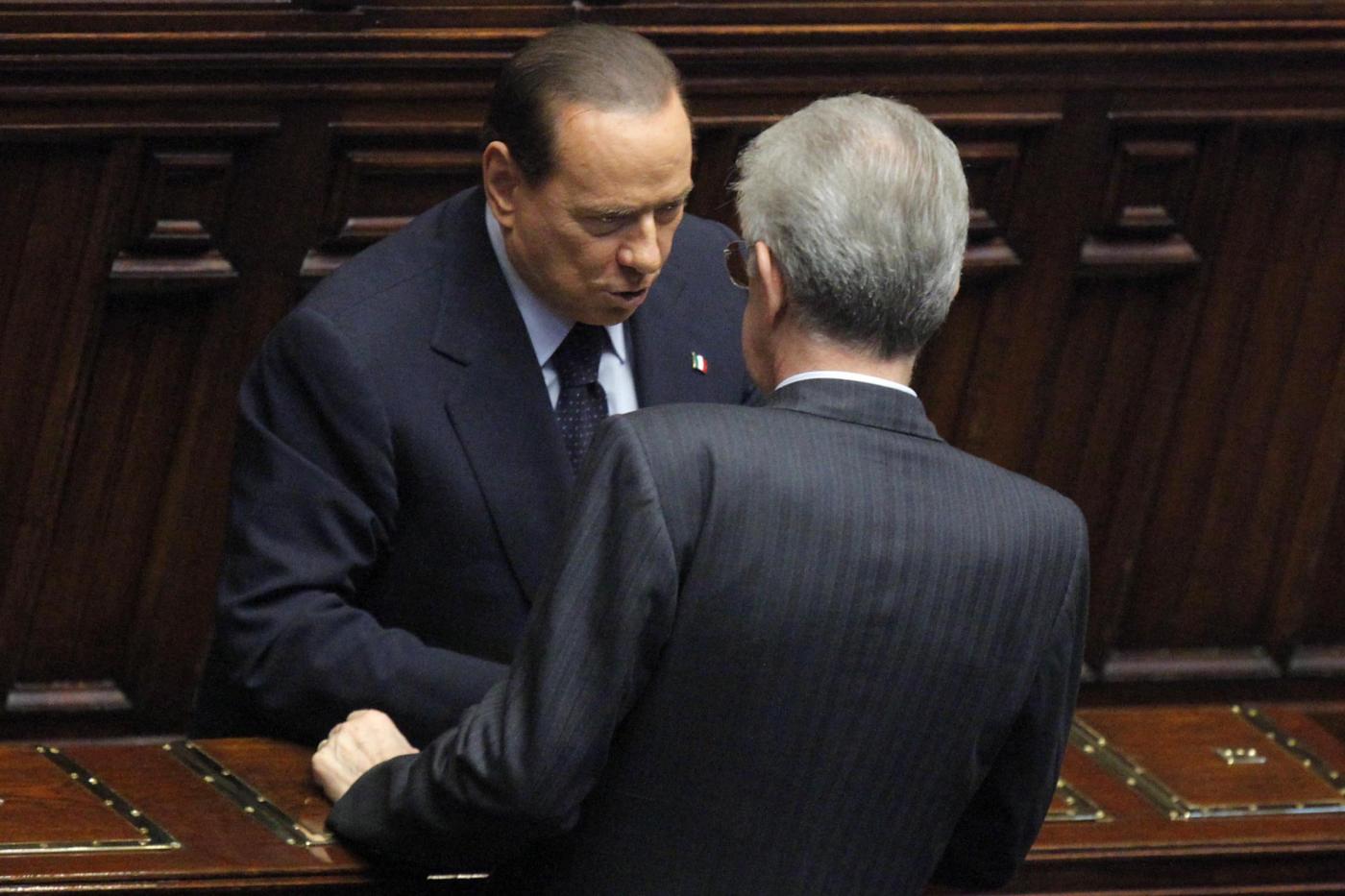 Berlusconi: "Monti condivide i miei stessi ideali, sia il federatore dei moderati"