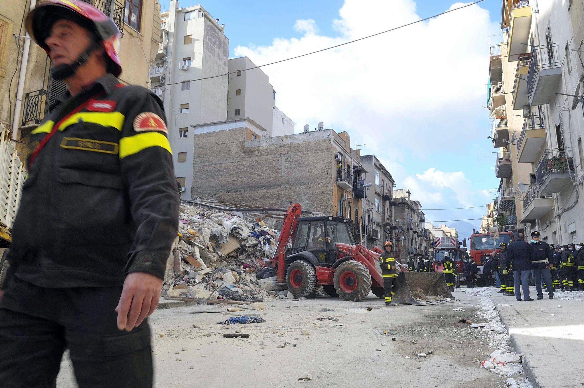 Palermo, crollate due palazzine