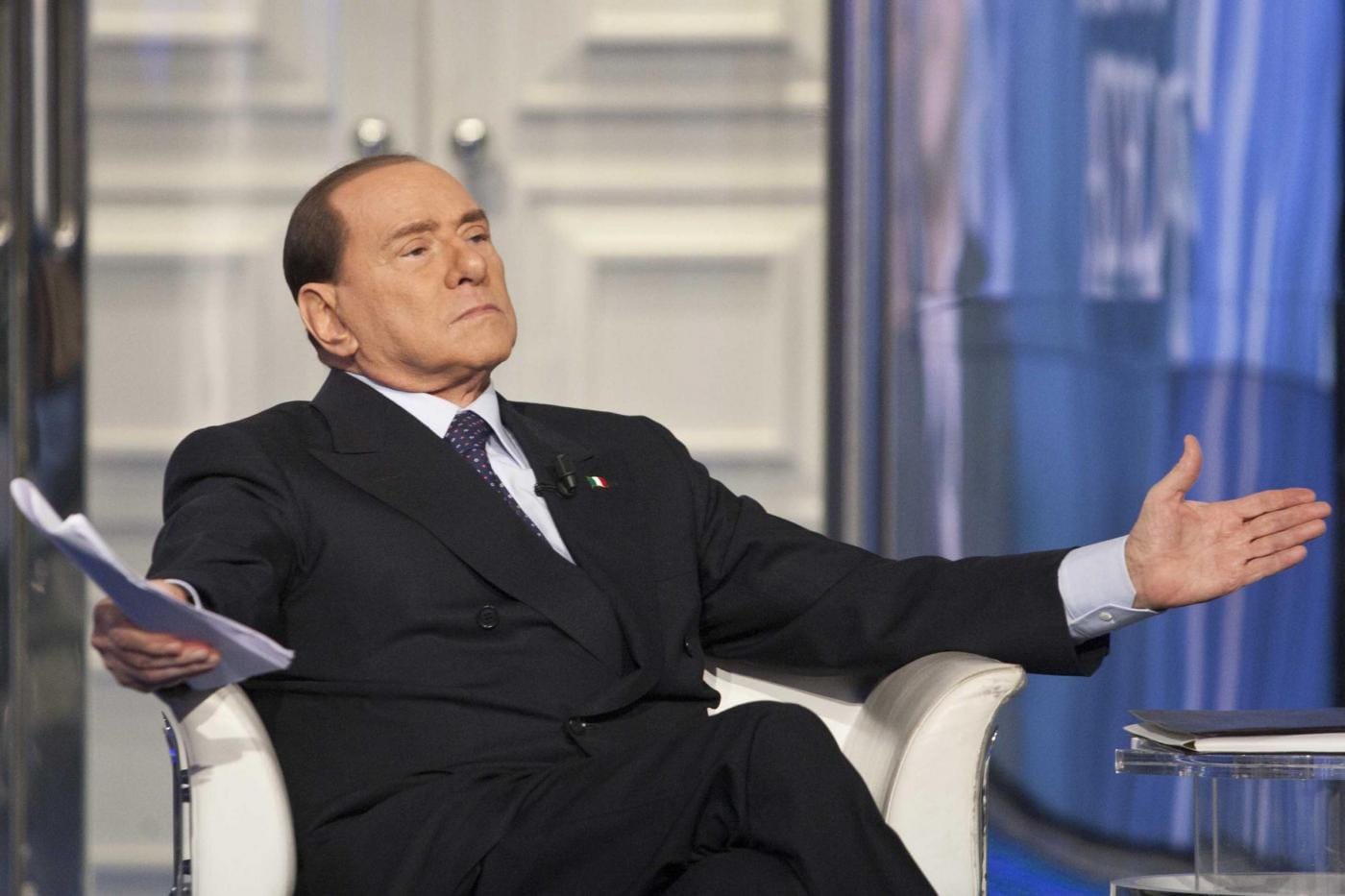 Berlusconi: &quot;non farò comizi in Piazza, a rischio la mia incolumità&quot;