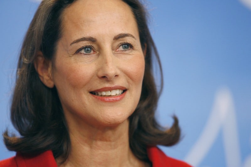 Ségolène Royal, la ministra che deve essere annunciata al suo passaggio