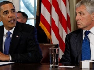 chuck hagel e barack obama