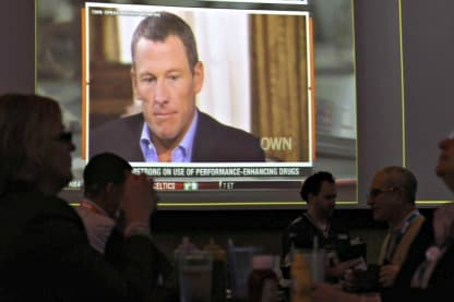 la confessione di Lance Armstrong da Oprah Winfrey