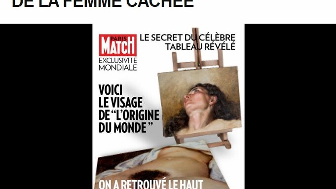 Avrebbe un volto il corpo femminile ritratto nel famoso quadro di Gustave Courbet “L’origine del mondo”: un collezionista sostiene di possedere la parte mancante del dipinto, appunto il viso della donna ritratta. La notizia diffusa dal settimanale francese Paris Match.