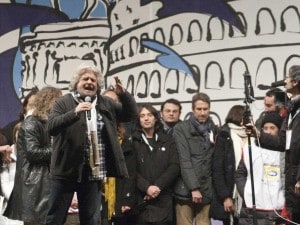 Chiusura campagna elettorale Movimento 5 stelle