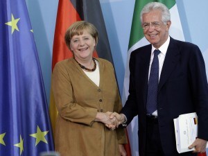 Il portavoce della cancelliera tedesca risponde su Twitter a una domanda di @nomfup che aveva chiesto se fosse vero che la Merkel “non vuole il Partito democratico al governo”, come sostenuto in giornata dal professore.