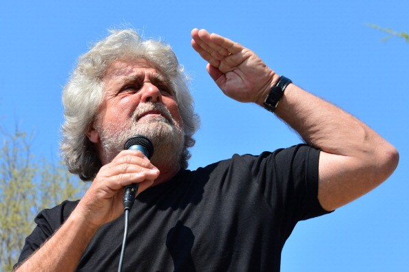 ITALY-VOTE-PRESIDENT-GRILLO-RALLY