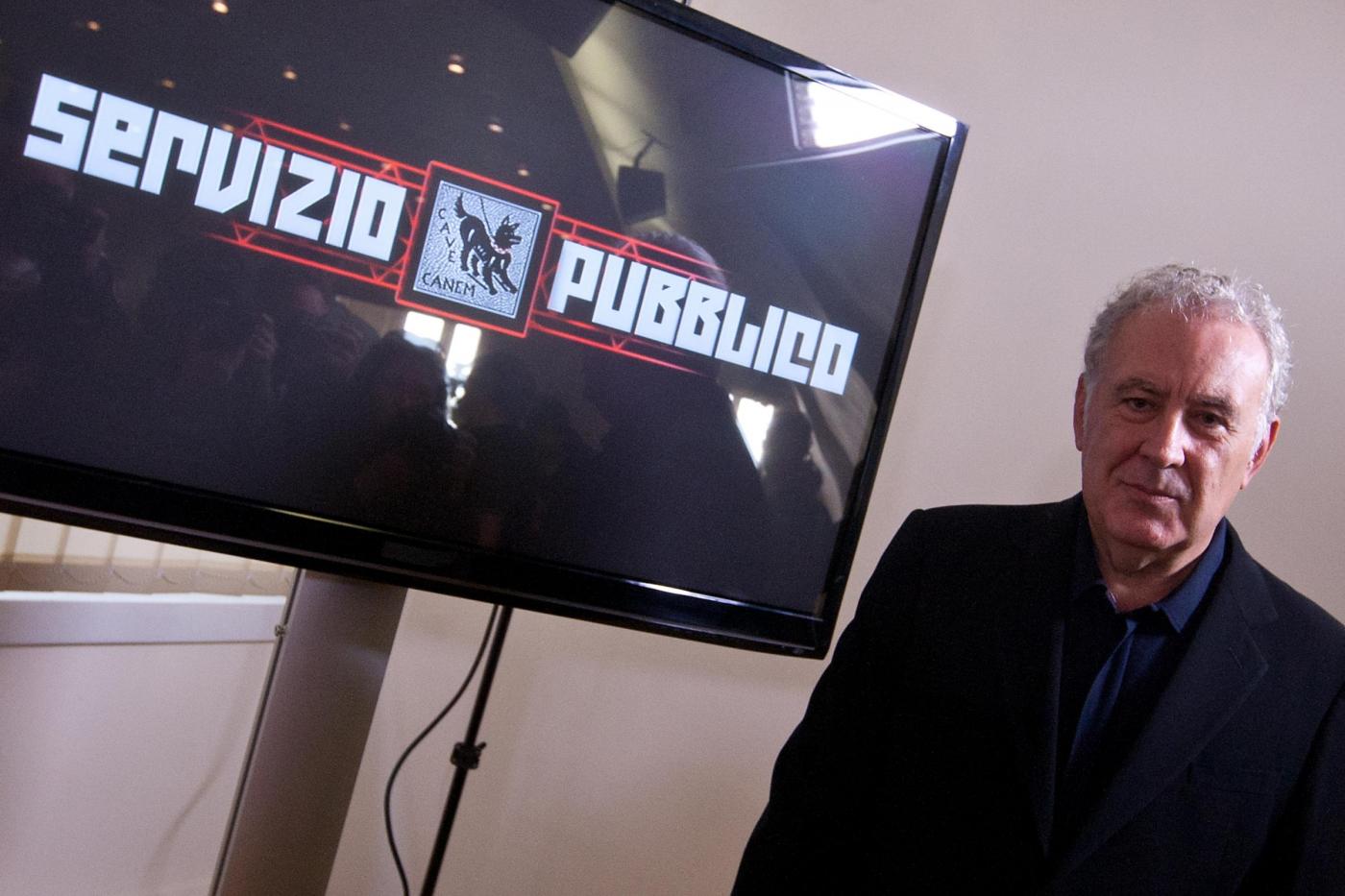 Presentazione della trasmissione "Servizio Pubblico"