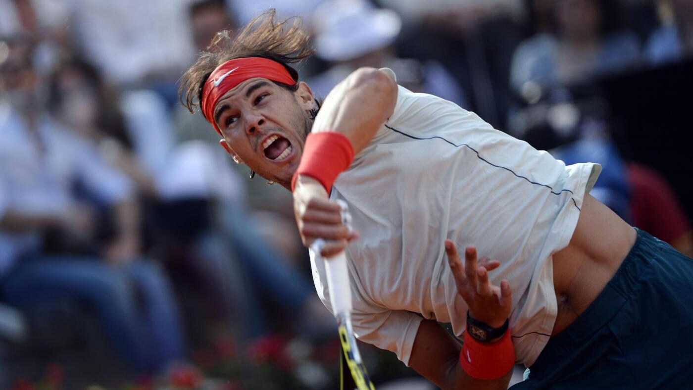 nadal batte federer 61 63