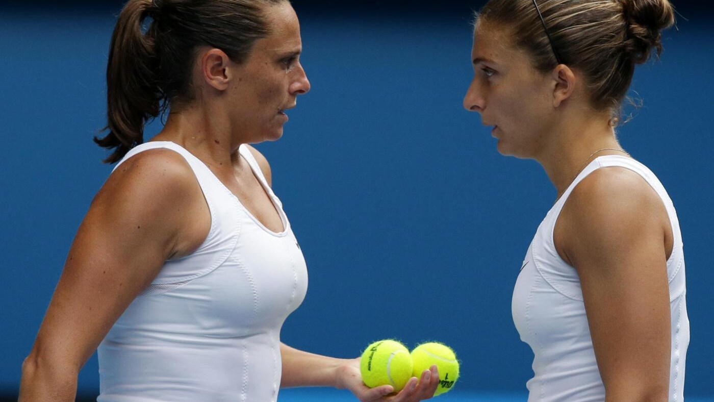 Errani e Vinci sconfitte nella finale del torneo di doppio del Roland Garros