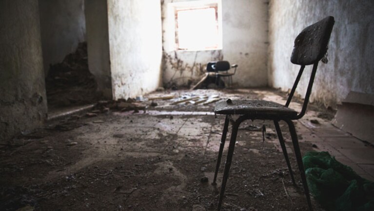 La real Reggia di Carditello nel degrado