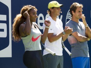 nadal serena williams federer