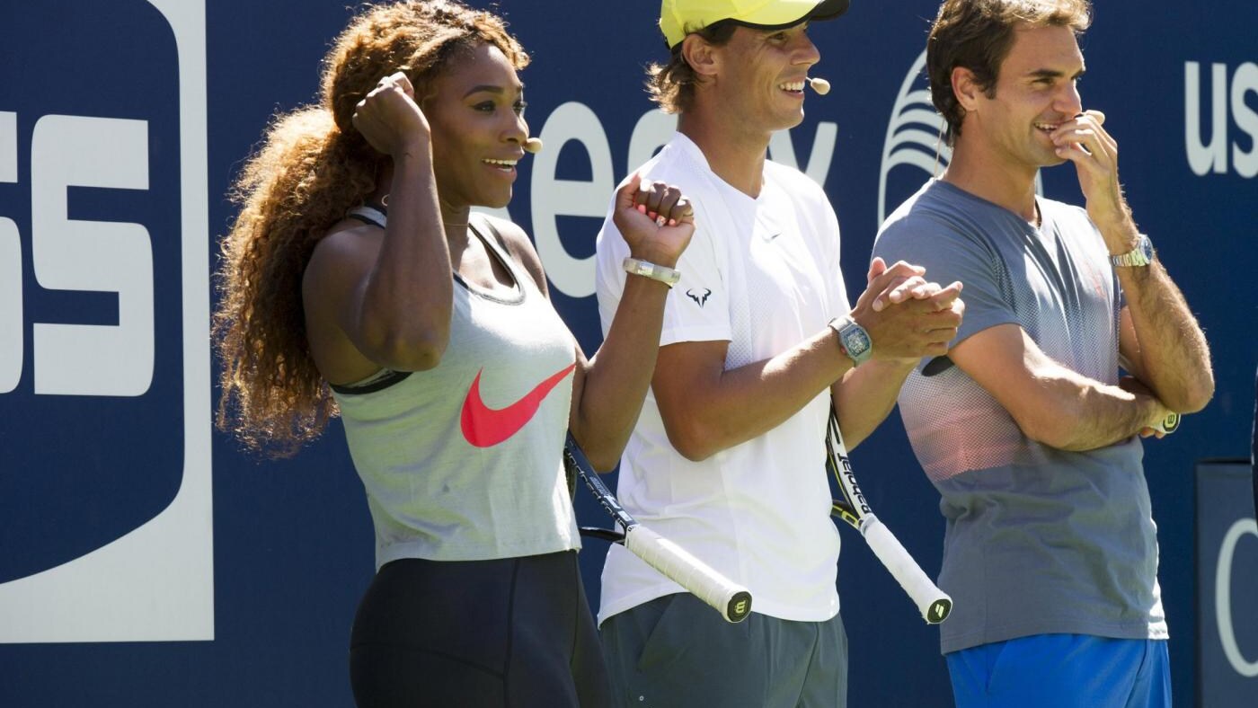 nadal serena williams federer