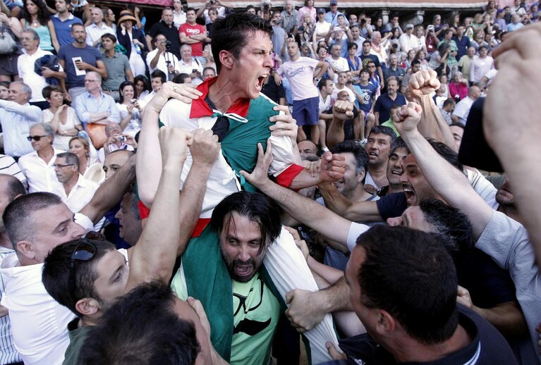 l'onda vince il palio