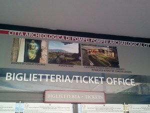 biglietteria ingannevole a pompei