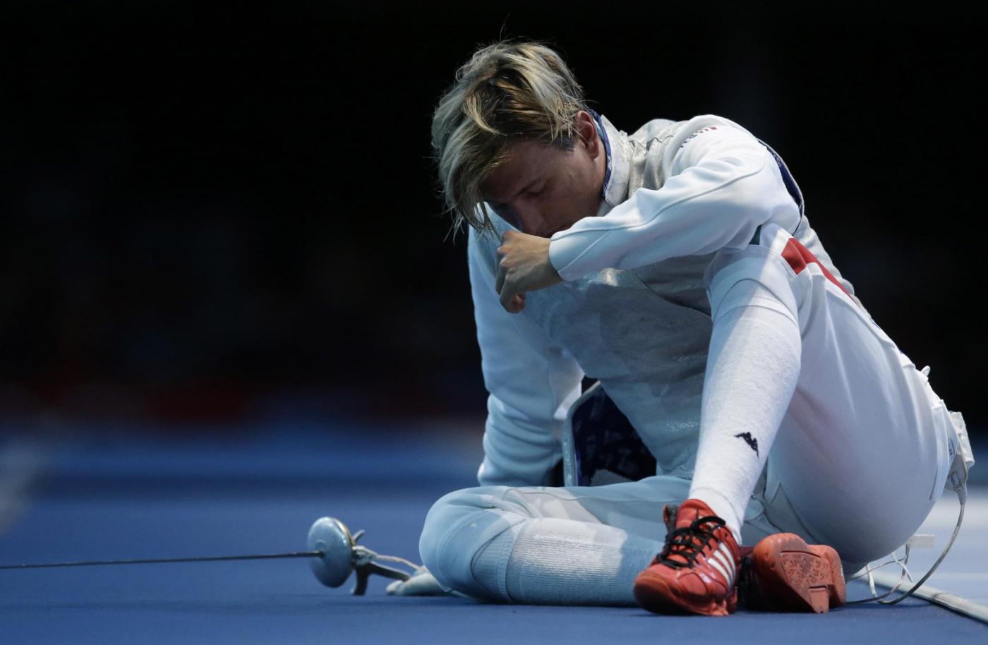 il romano bronzo nel fioretto