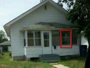La casa di Gary. Una foto scattata dalla polizia