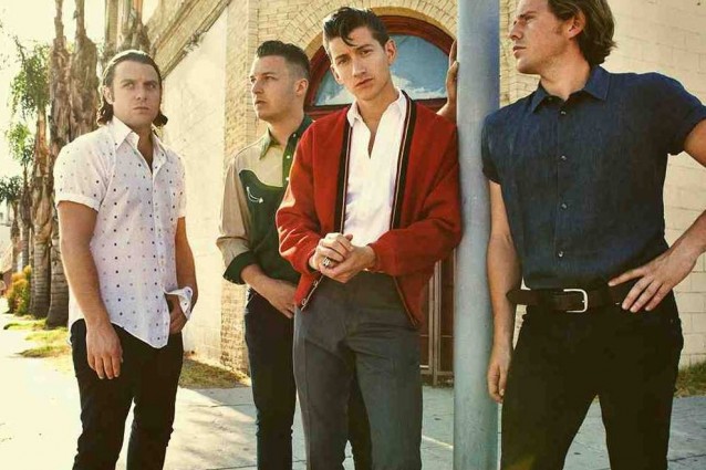 La band britannica Arctic Monkeys