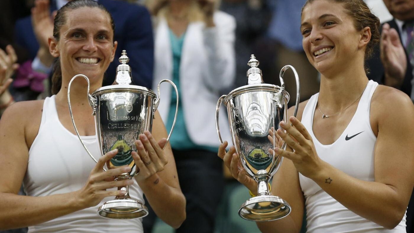 Sara Errani e Roberta Vinci hanno vinto il torneo di doppio di Wimbledon