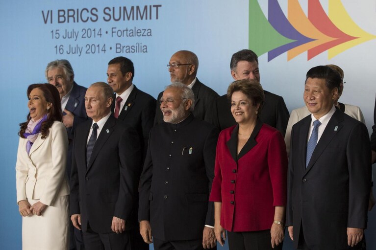 Il vertice dei paesi Brics tenutosi a Fortaleza, Brasile