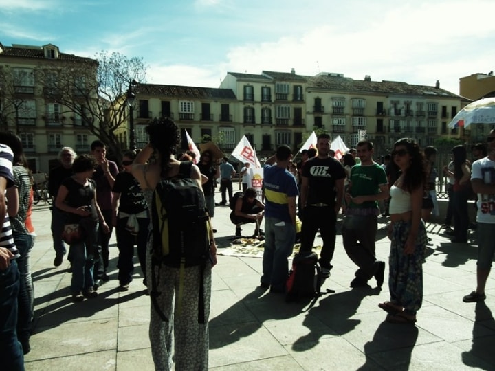Indignati nel giorno del primo anniversario del 15M/ 4 