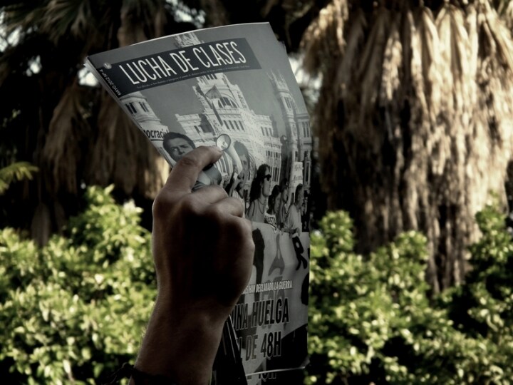 Manifestazione per l\'anniversario del 15M, Malaga - Immagini