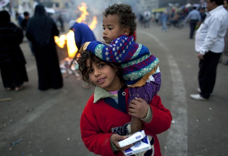Anche-i-bambini-nel-mezzo-della-guerriglia
