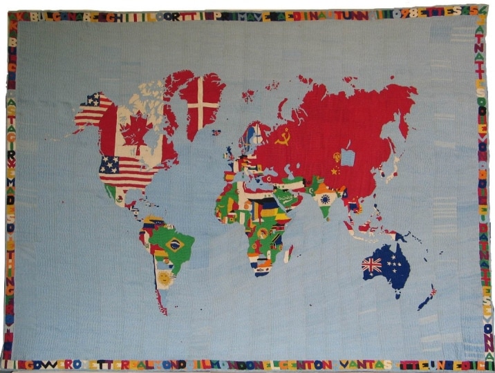 Alighiero Boetti, Mappa, 1972 - 1973
