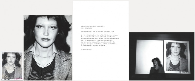 Franco Vaccari, Esposizioni in tempo reale n.7, MITO ISTANTANEO, 1974