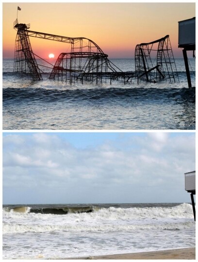 Prima e dopo l\'uragano Sandy in New Jersey - 5