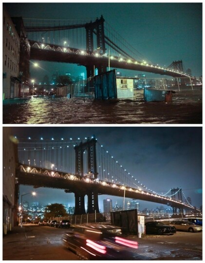 Prima e dopo l\'uragano Sandy in New Jersey - 6