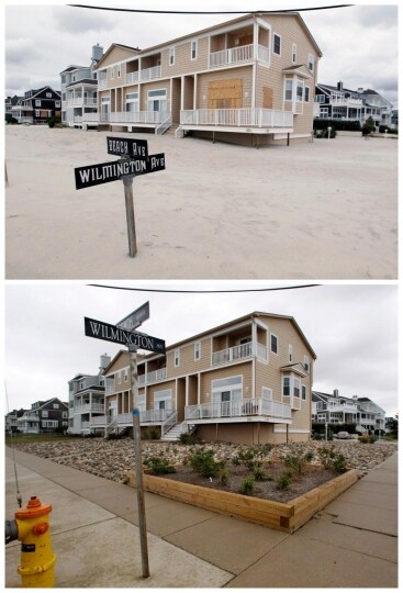 Prima e dopo l\'uragano Sandy in New Jersey - 7