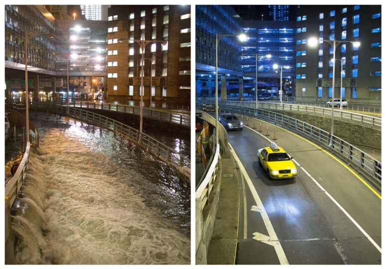 Prima e dopo l\'uragano Sandy in New Jersey - 8