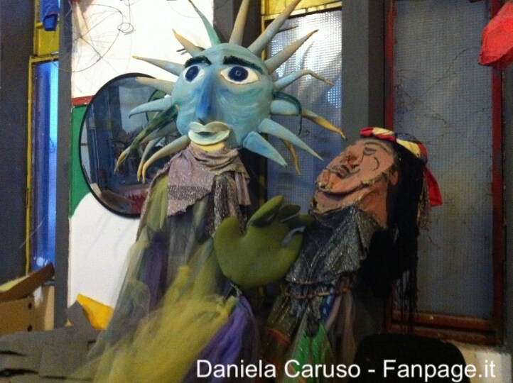 I preparativi del Carnevale del Gridas