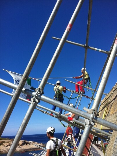 L\'operazione di parbuckling