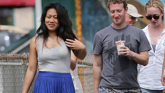 Mark Zuckerberg Priscilla Chan