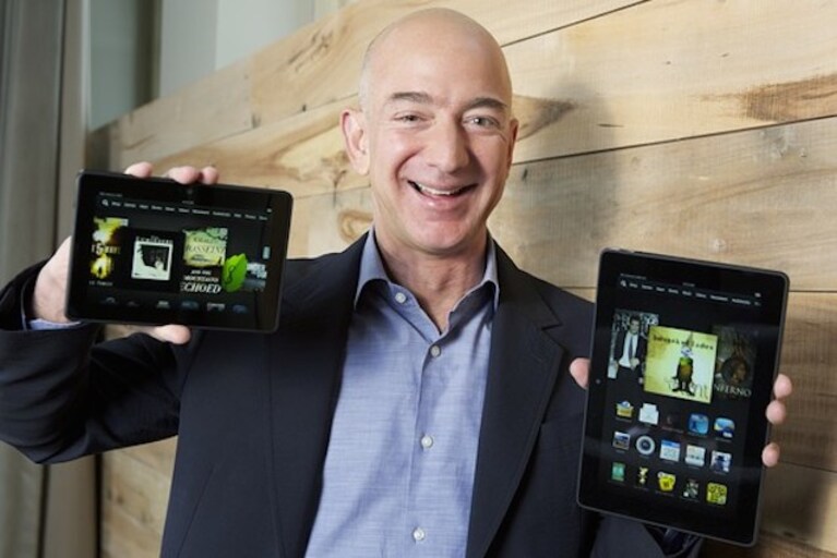kindle jeff bezos