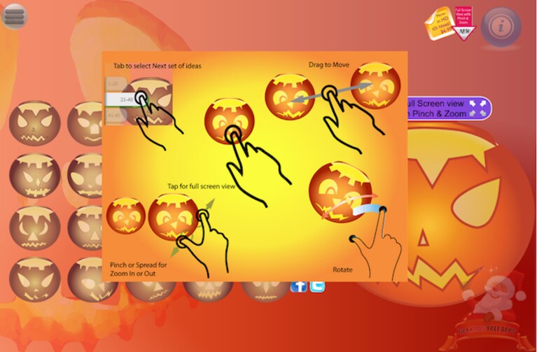 halloween applicazioni